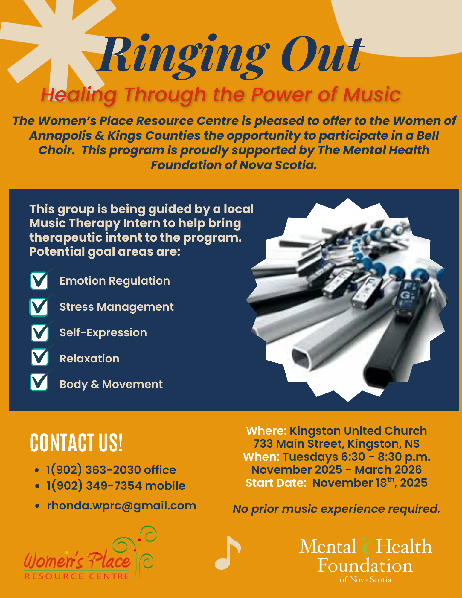 Bell Choir Flyer Nov 2025 March 2026